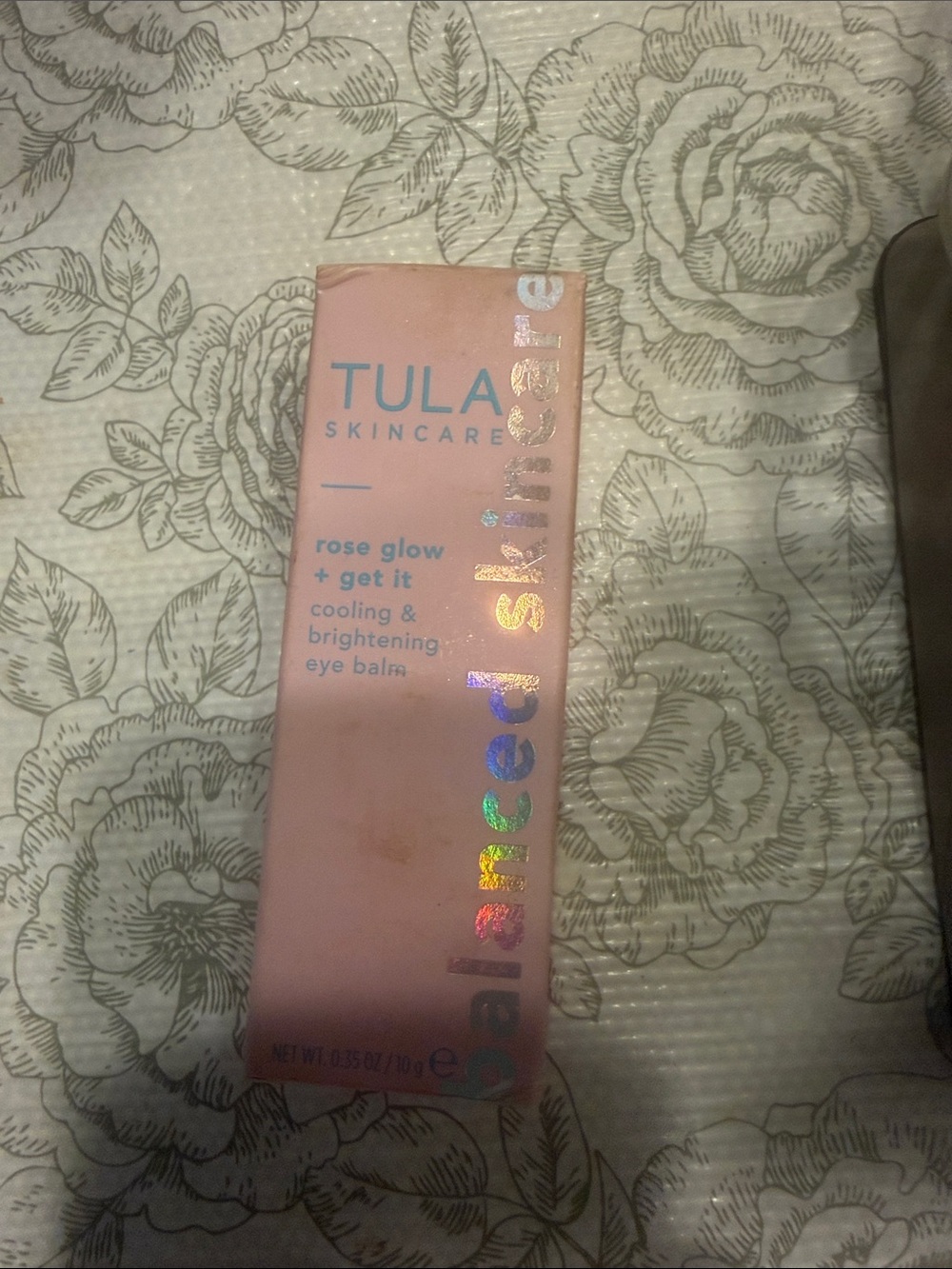 Rose Glow Cooling & Brightening Eye Balm - Pink